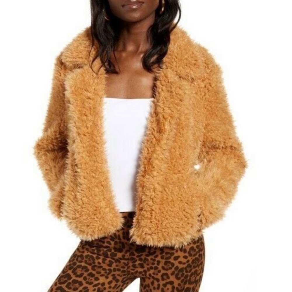 fuzzy jacket, teddy coat, Cropped light weight!